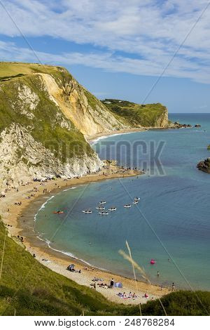 Durdle Door And Jurassic Coast Beaches