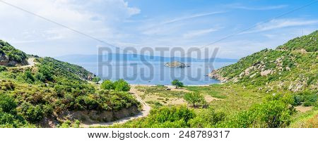 Sea Coast Of Kapidag Peninsula In Erdek
