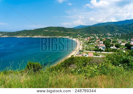 Sea Coast Of Kapidag Peninsula In Erdek