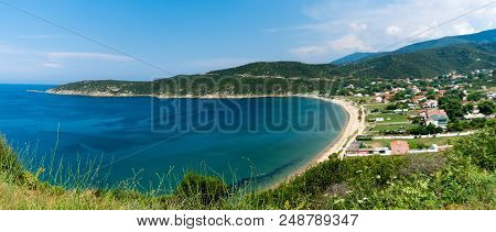 Sea Coast Of Kapidag Peninsula In Erdek