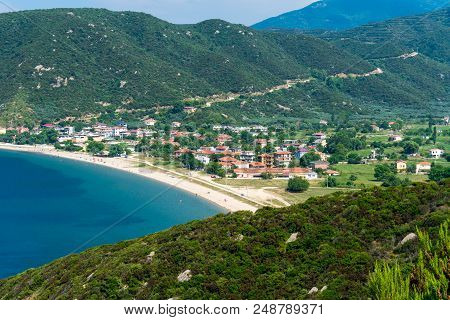 Sea Coast Of Kapidag Peninsula In Erdek
