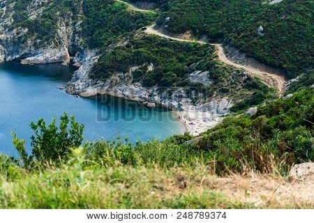 Sea Coast Of Kapidag Peninsula In Erdek