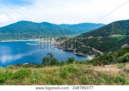 Sea Coast Of Kapidag Peninsula In Erdek