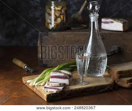 Salted Pig Fat With Spices