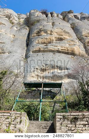 Medieval Rock Relief Madara Rider From The Period Of First Bulgarian Empire, Unesco World Heritage L