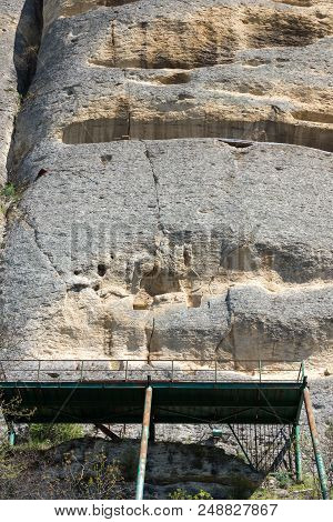 Medieval Rock Relief Madara Rider From The Period Of First Bulgarian Empire, Unesco World Heritage L