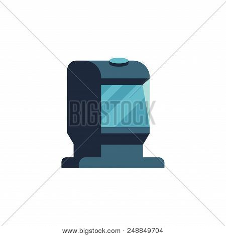 Vector Illustration Of Bar Code Scanner Or Reader Isolated On White Background