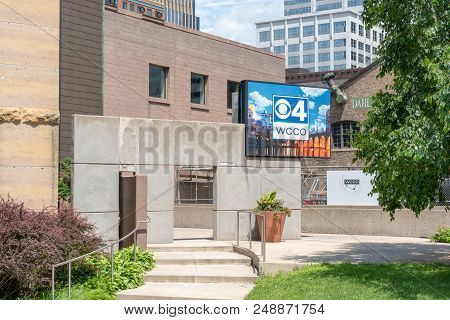 Wcco Radio And Television Exterior And Trademark Logo