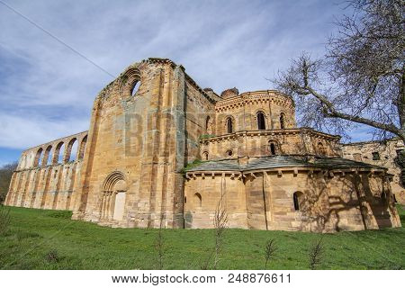 Ruins Of The Cistercian Monastery Of Santa Maria De Moreruela, Zamora Spain