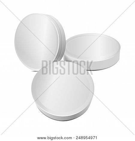 White Carton Cheese, With Triangles Pack. Vector Illustration. Realistic Packaging Mockup Template F