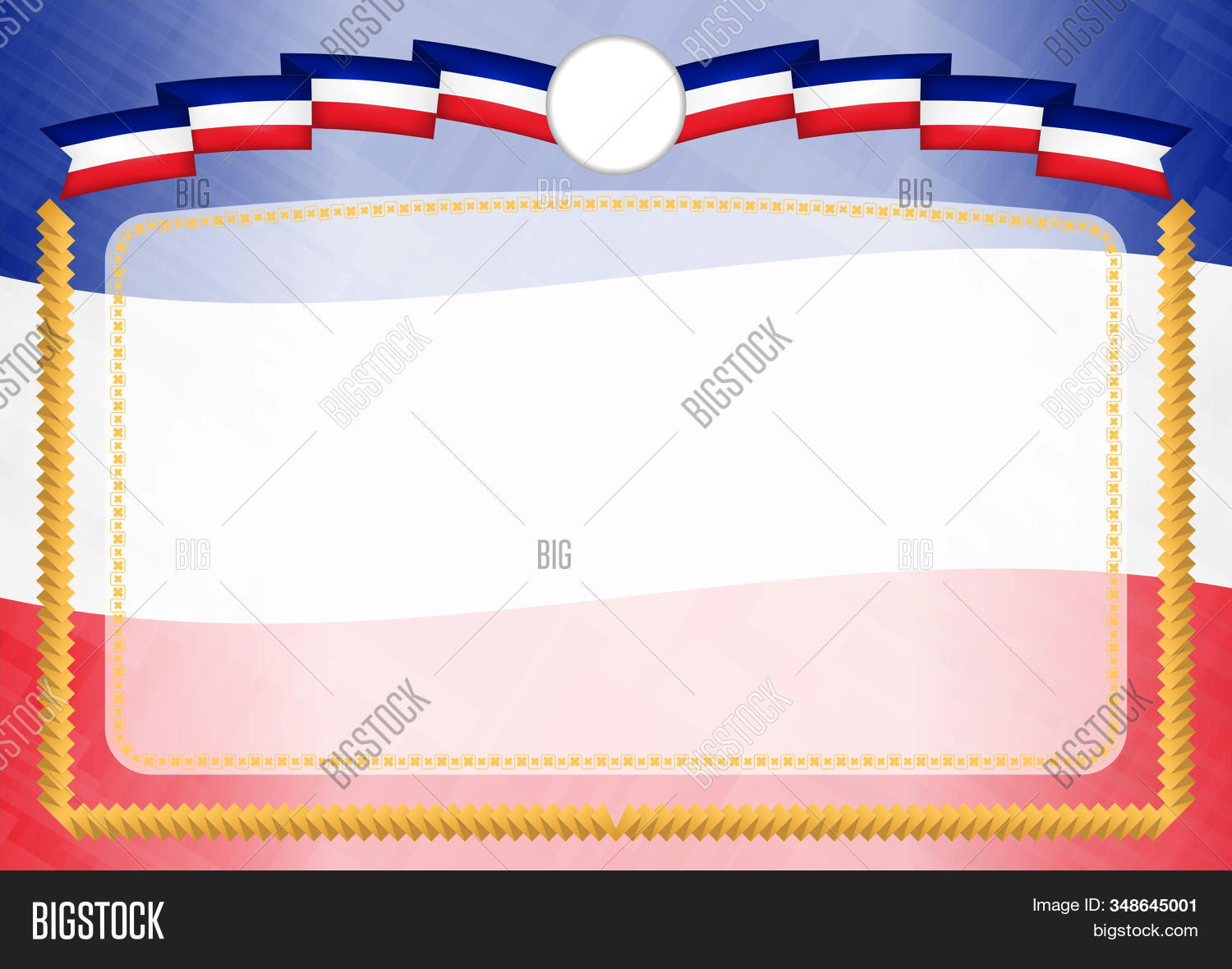 Border Made France Vector & Photo (Free Trial) | Bigstock