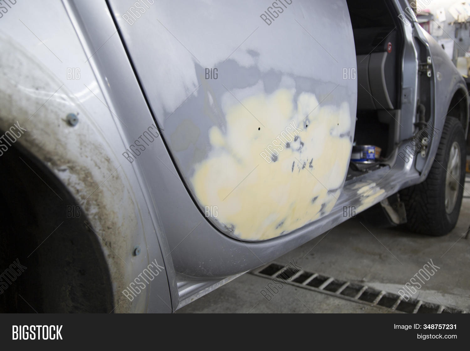 Bodywork On Car. Image & Photo (Free Trial) Bigstock