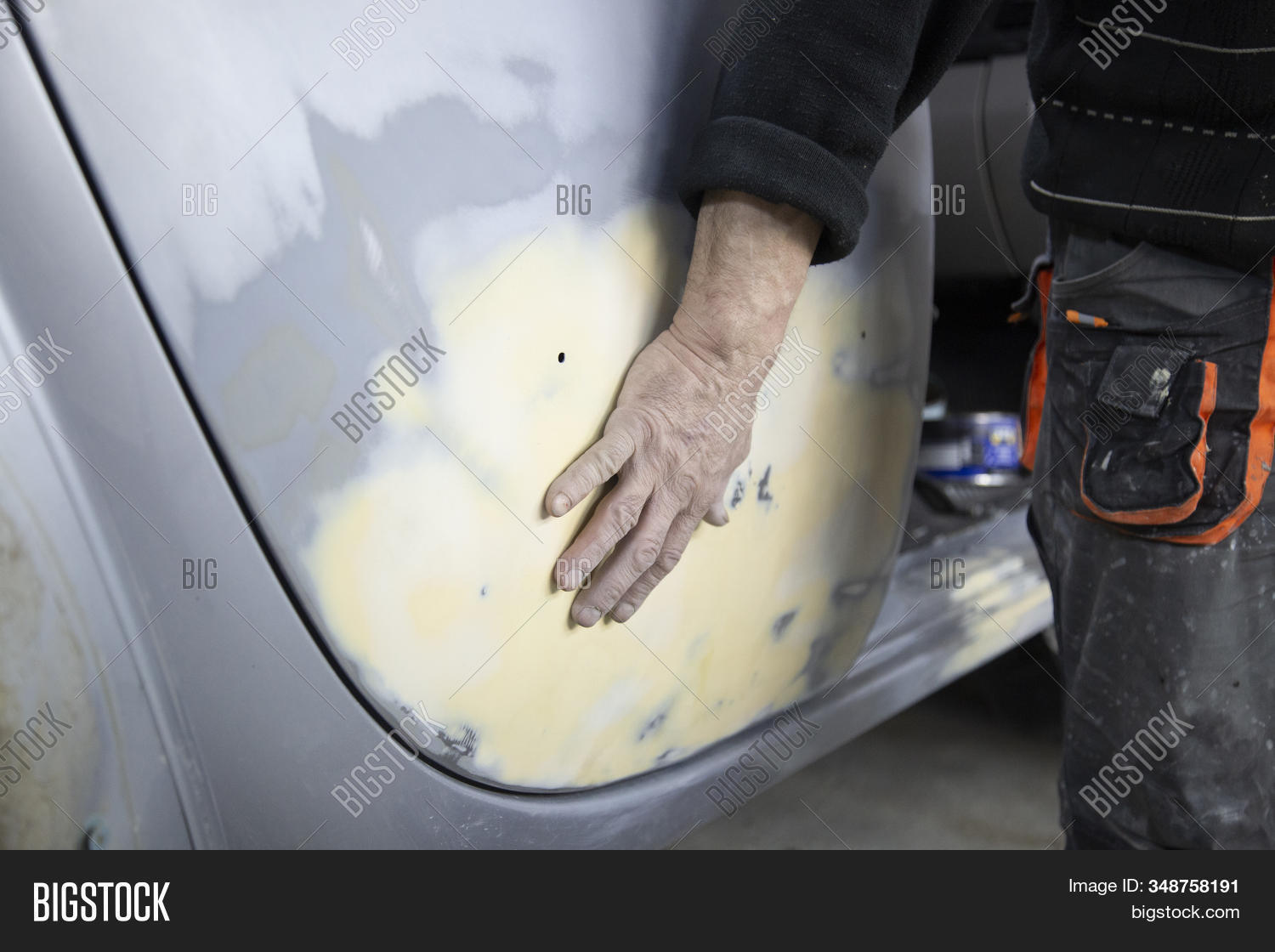 Bodywork On Car. Image & Photo (Free Trial) Bigstock