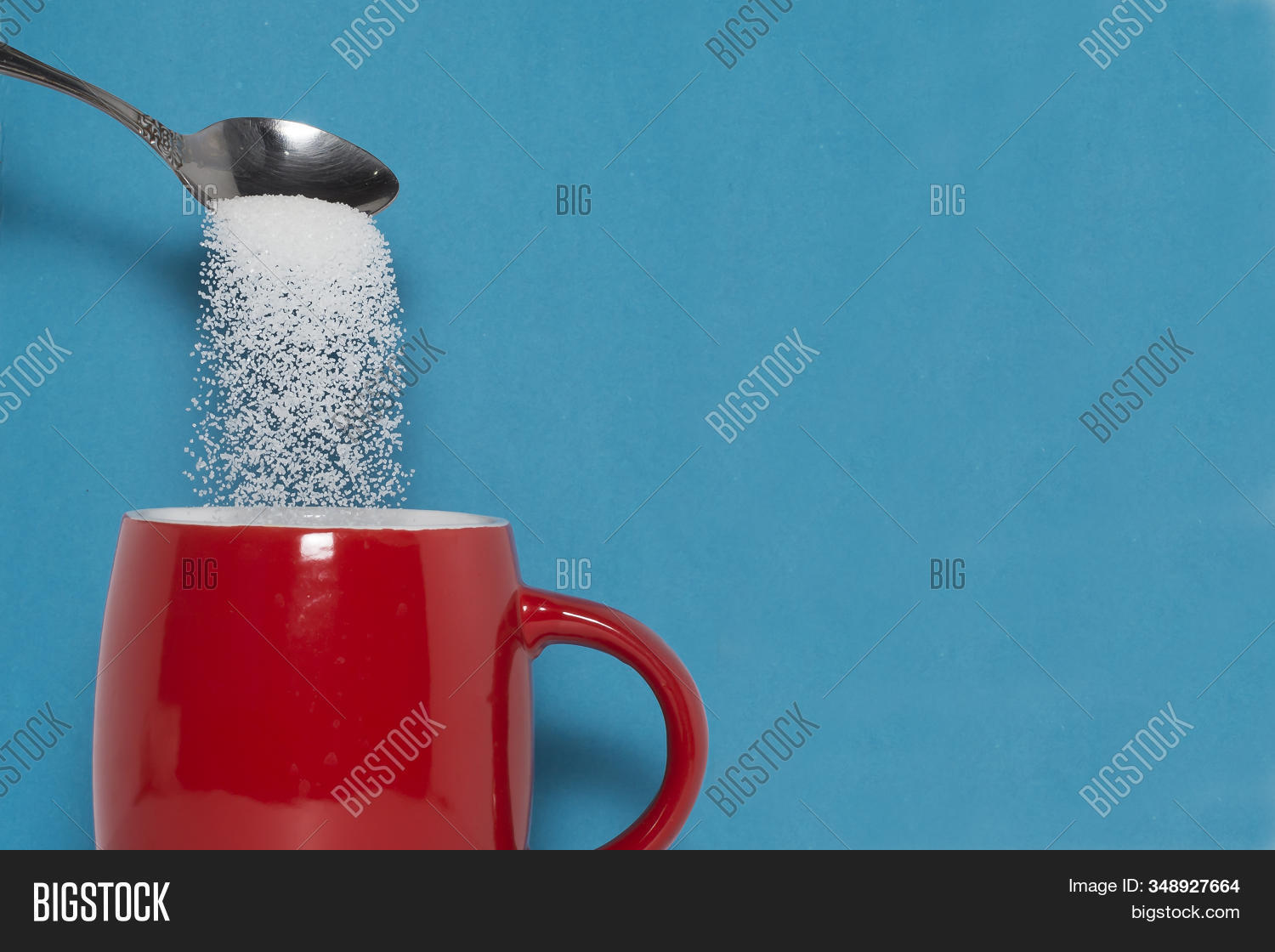 Teaspoon Puts Sugar Image & Photo (Free Trial) Bigstock