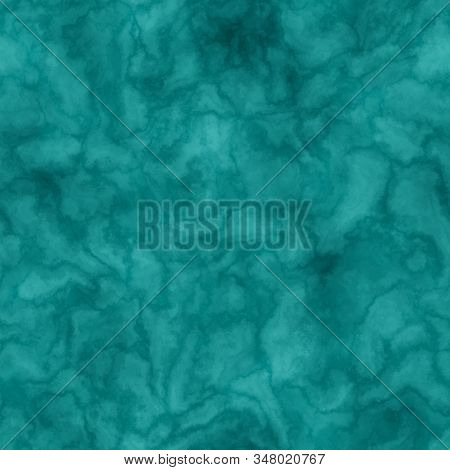 Abstract Seamless Smudge Cyan Pattern Background Design