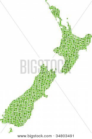 New Zeland kartta