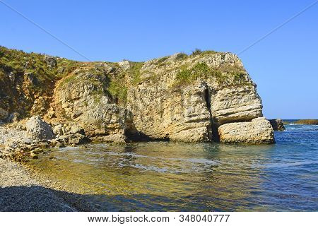 The Black Sea Coast At Kilimli Bay, Near Agva, Sile, In North West Turkey
