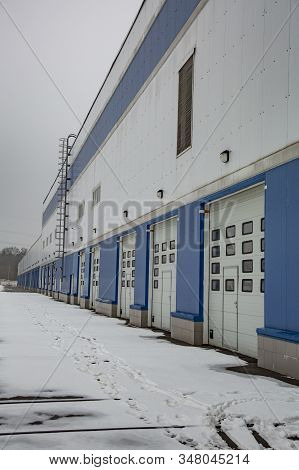 Subway Train Service Depot. Moscow, Russia