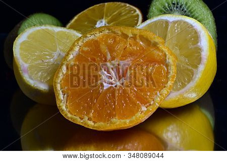 A Very Nice And Colored  Tropicalfruit Close Up