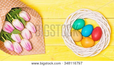 Spring Holiday. Tradition Celebrate Easter. Happy Easter Season. Easter Eggs Symbol. Spring Vibes. E
