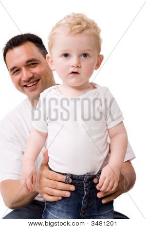 เด็กชายทองและพ่อของเขา