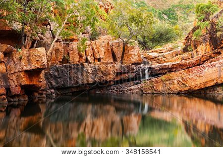 Picturesque Amalia Gorge At El Questro Station
