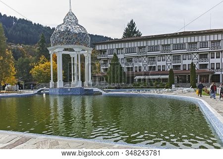 Panorama Of Center Of Spa Resort Of Devin, Bulgaria