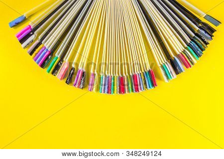 A Set Of Cosmetic Tools For Manicure And Pedicure