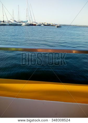Black Sea , Yachts On A Dlack Sea