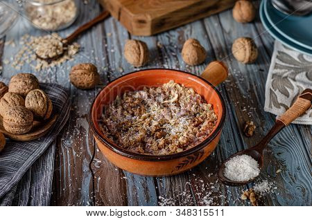 Baked Granola With Nuts And Coconut