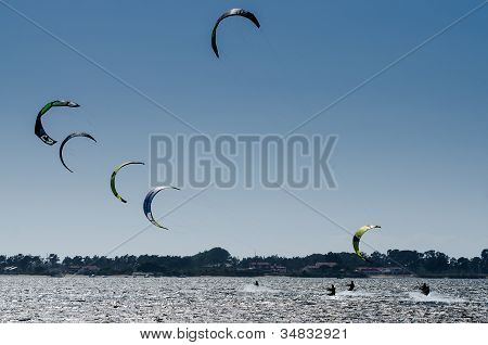 ผู้เข้าร่วมชิงแชมป์แห่งชาติ Kitesurf โปรตุเกส 2012