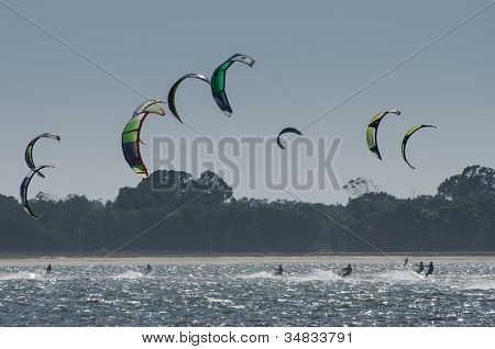 ผู้เข้าร่วมชิงแชมป์แห่งชาติ Kitesurf โปรตุเกส 2012