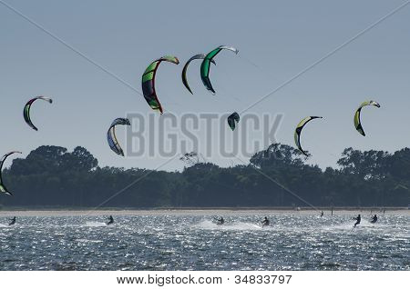 ผู้เข้าร่วมชิงแชมป์แห่งชาติ Kitesurf โปรตุเกส 2012