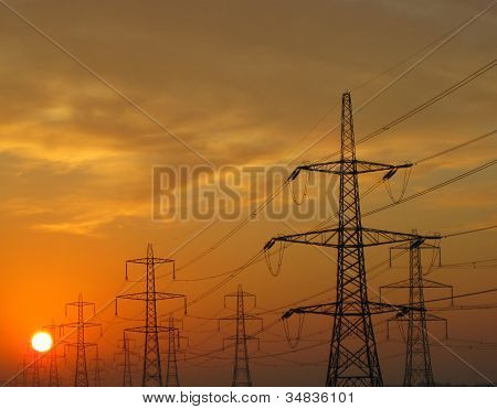 Pylon Sunrise