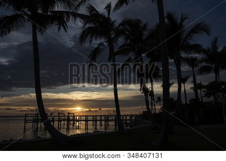 Sunset At Sunset Park In Key Colony Beach Florida