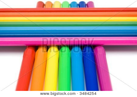 Rainbow Pensils