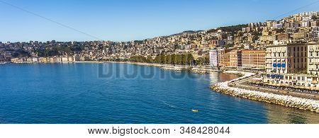 View Of Naples On The Gulf Of Naples Campania Italy