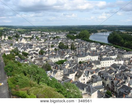 Krásný výhled Chinon