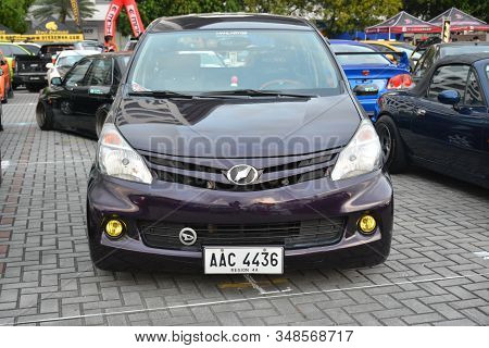 Pasay, Ph - Dec. 7: Toyota Avanza At Bumper To Bumper 15 Car Show On December 7, 2019 In Mall Of Asi