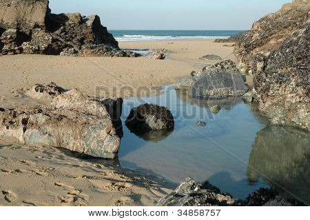 Perranporth beach