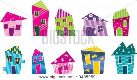 Cartoon Houses