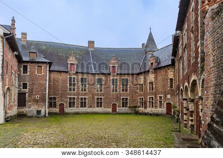 Van Horst Castle in Belgium - architecture background