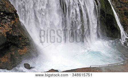 Waterfall Krcic, Waterfall Veliki Buk Or Topoljski Waterfall, Kovacic - Croatia