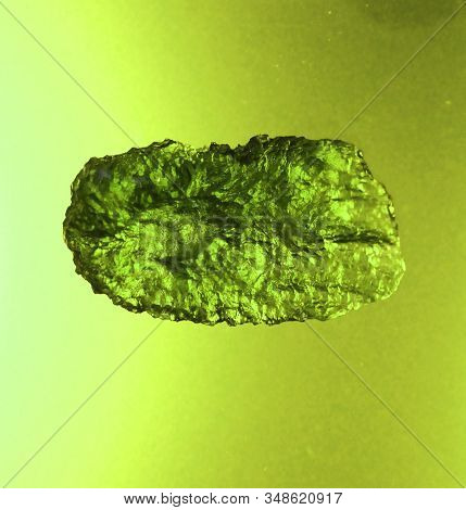 Czech Moldavite Isolated