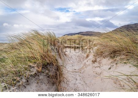 The Dunes At Maghera Beach Near Ardara, County Donegal - Ireland.