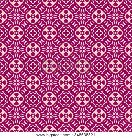 Modern Vintage Seamless Pattern Design Vector Can Be Used For Walpapper, Fabric, Textile, Background