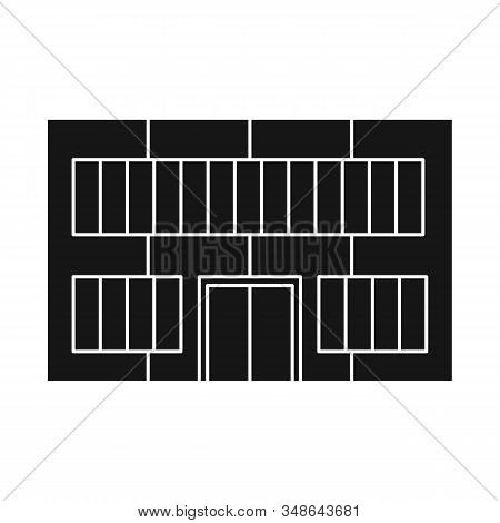 Vector Design Of Shop And Modern Sign. Collection Of Shop And Facade Stock Vector Illustration.
