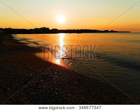 Beautiful Bulgarian Black Sea In Ravda Village