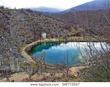 The Source Of The Cetina River Or Glavas Wellspring, Croatia