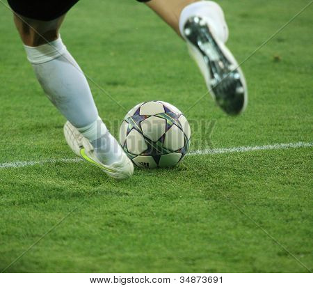 FC Metalist Vs Fc pozycji piłka nożna